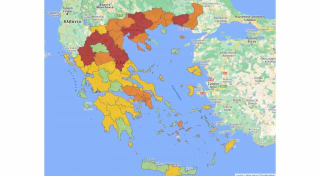 Στο «κόκκινο» Θεσσαλονίκη, Λάρισα και Ροδόπη – Ποιες επιχειρήσεις μένουν ανοιχτές με… αυστηρούς όρους