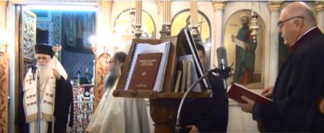 Αρχιερατική Θεία Λειτουργία στον Ιερό Ναό του Αγίου Βασιλείου στο Άργος