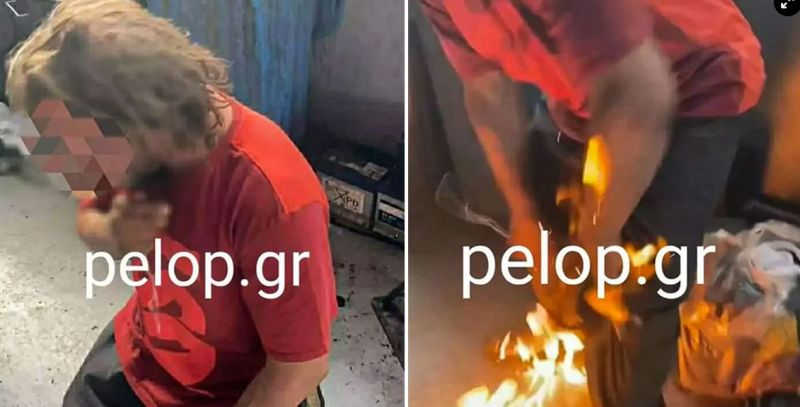 Πάτρα: Ανάγκασαν Ρομά να πει τα κάλαντα γονατιστός και του &#039;βαλαν φωτιά