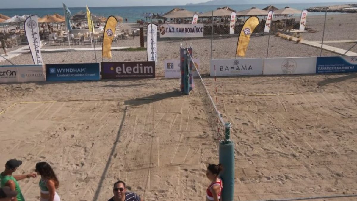 LIVE: To 1o Τουρνουά Vrachati Beach Volley