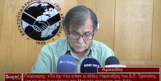 Γούργαρης: «Το όχι που είπαν οι άλλες παρατάξεις του Δ.Σ. Τρίπολης για τις ανεμογεννήτριες στο Μαίναλο ακούγεται σαν ΝΑΙ»