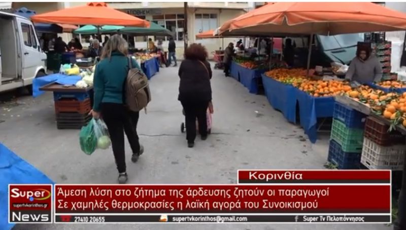 VIDEO - Άμεση λύση στο ζήτημα της άρδευσης ζητούν οι παραγωγοί