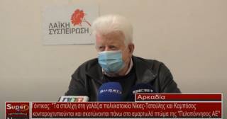 Γόντικας: "Τα στελέχη στη γαλάζια πολυκατοικία Νίκας-Τατούλης και Καμπόσος κονταροχτυπιούνται και σκοτώνονται πάνω στο αμαρτωλό πτώμα της "Πελοπόννησος ΑΕ"