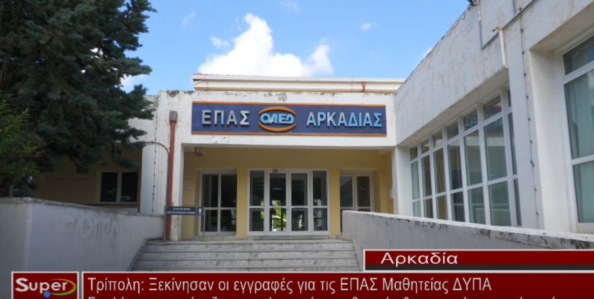 Ξεκίνησαν οι εγγραφές για τις ΕΠΑΣ Μαθητείας ΔΥΠΑ (video)