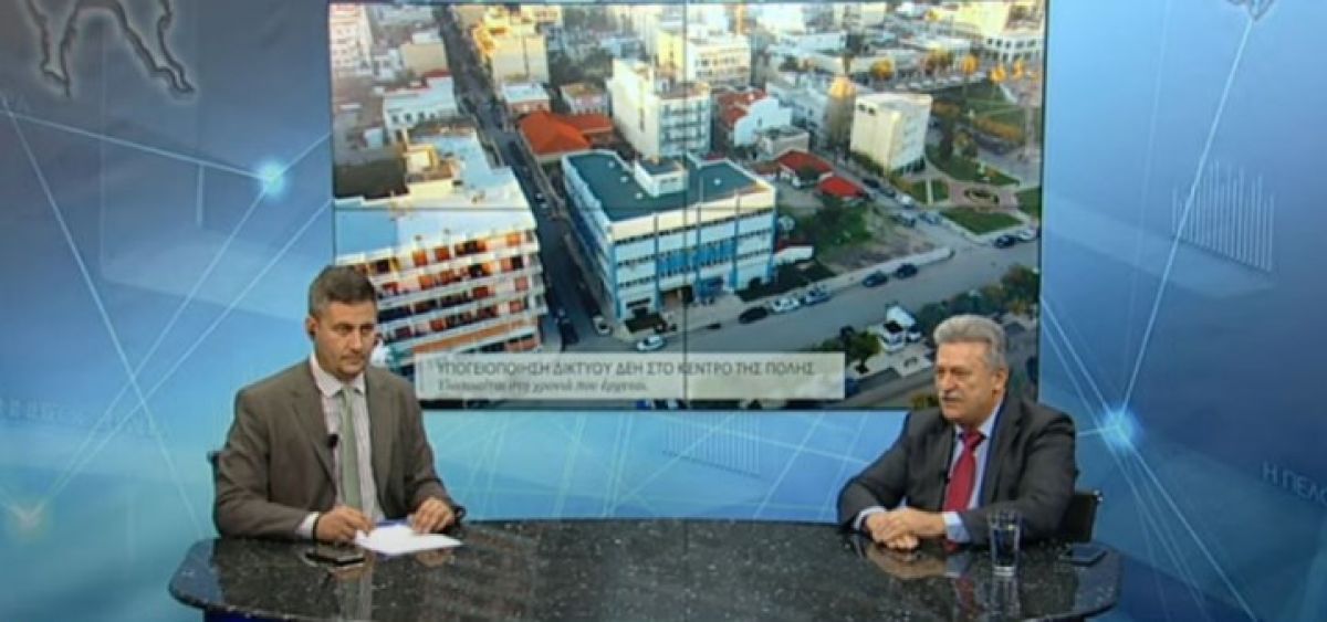 O Δήμαρχος Κορινθίων στην εκπομπή η Πελοπόννησος ΣΗΜΕΡΑ στις 21.30 το βράδυ